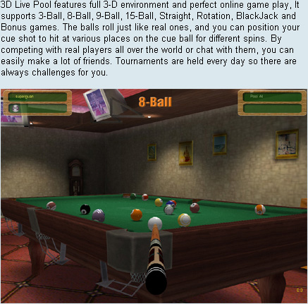 3d live pool online play